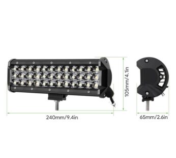 108W THREE ROW CREE LED LIGHT BAR OFF-ROAD 4X4